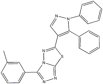 1,5 diphenyl 1h pyrazol methylphenyl triazolo thiadiazole 957480 76 的供應(yīng)商,生產(chǎn)企業(yè),生產(chǎn)廠(chǎng)家